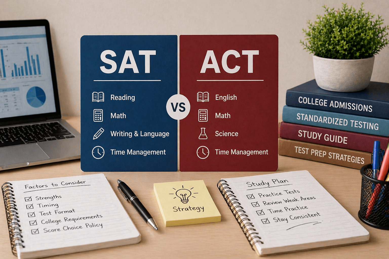 SAT vs ACT — Tips for Choosing the Right Test