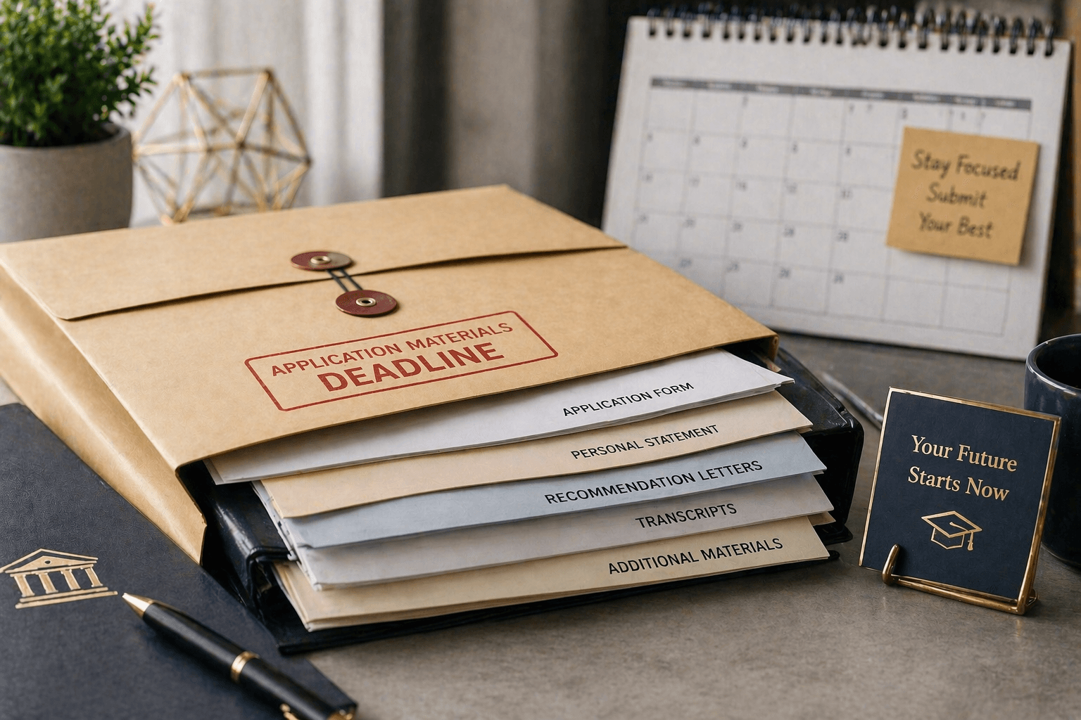 The December Materials Deadline — Why It's Crucial for College Applications